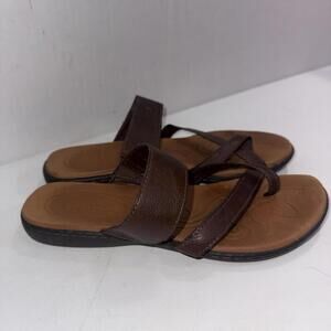 BOC Leather Thong Brown Outdoor Boho Gorpcore Beach Sandals Women’s Size 8M